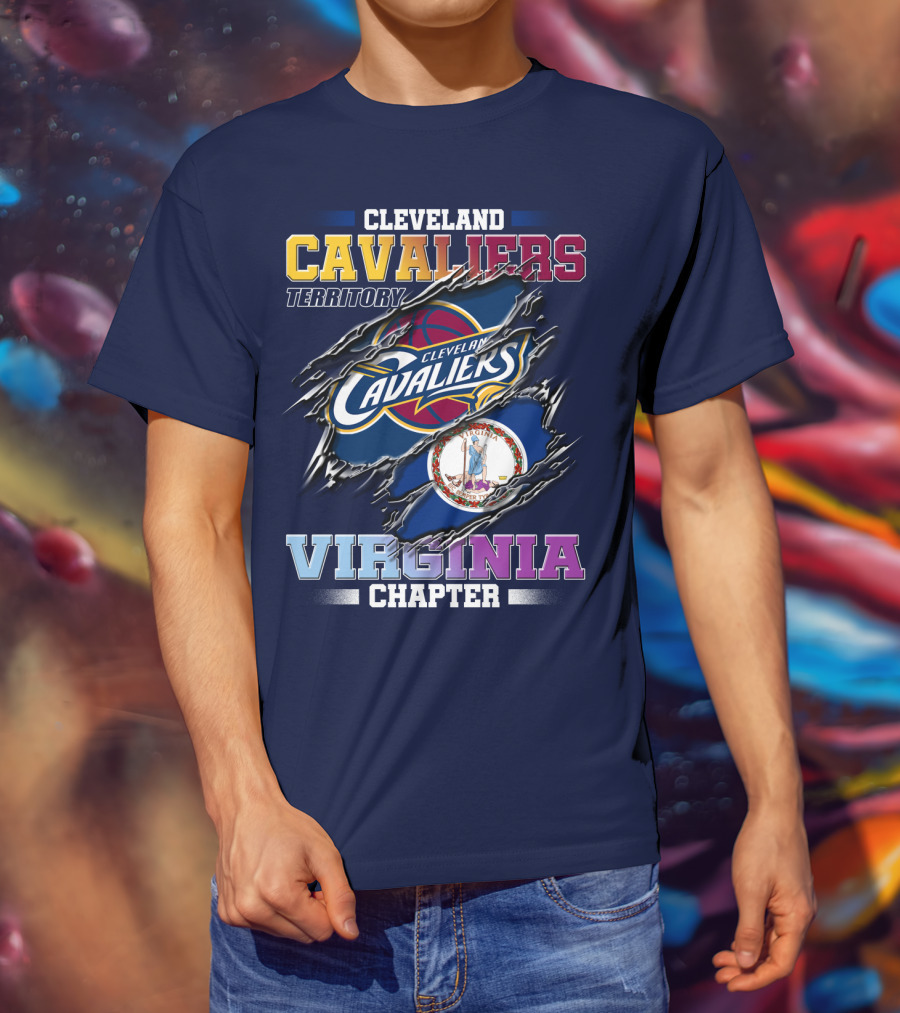 Cleveland Cavaliers Territory Virginia Chapter T-Shirt