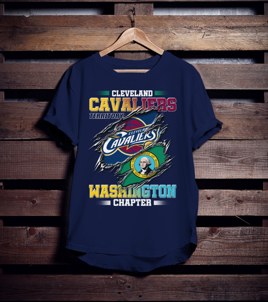 Cleveland Cavaliers Territory Washington Chapter T-Shirt