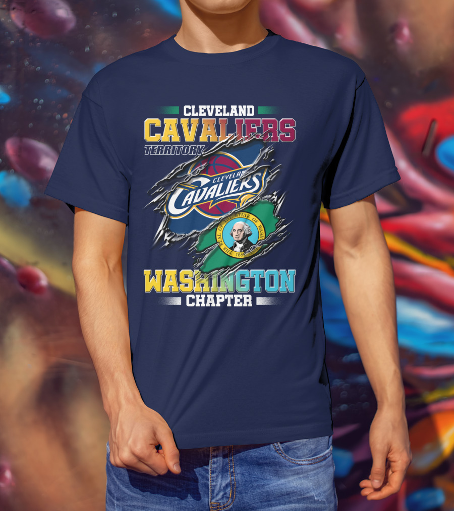 Cleveland Cavaliers Territory Washington Chapter T-Shirt