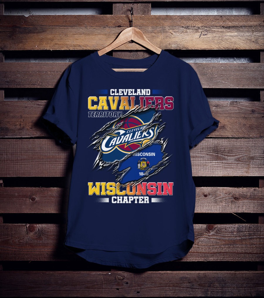 Cleveland Cavaliers Territory Wisconsin Chapter 1848 T-Shirt