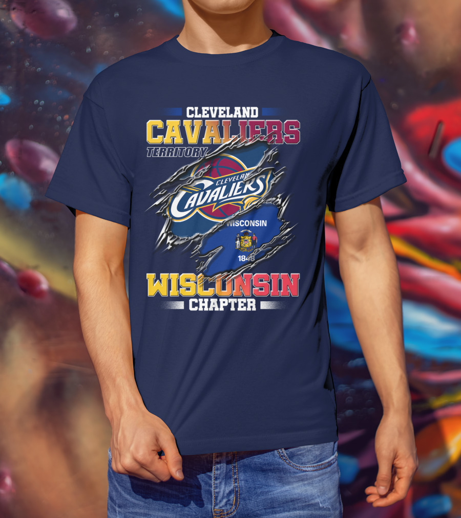 Cleveland Cavaliers Territory Wisconsin Chapter 1848 T-Shirt