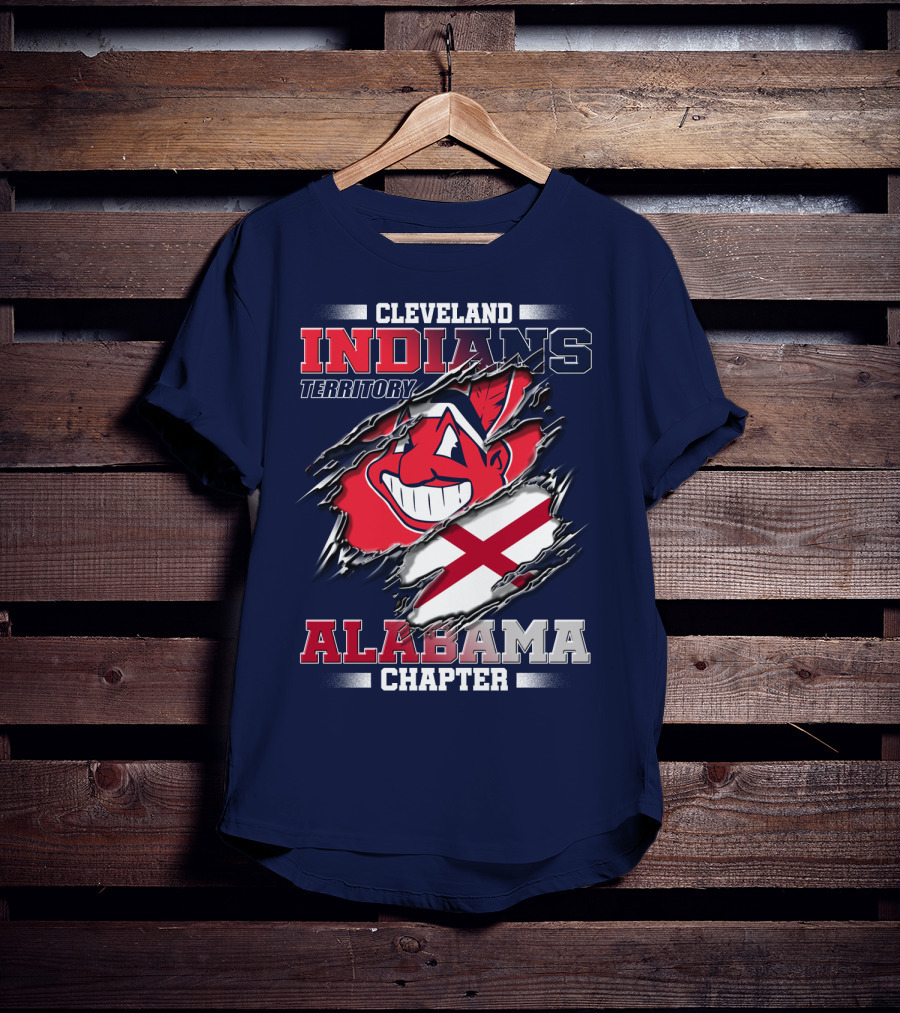 Cleveland Indians Territory Alabama Chapter T-Shirt