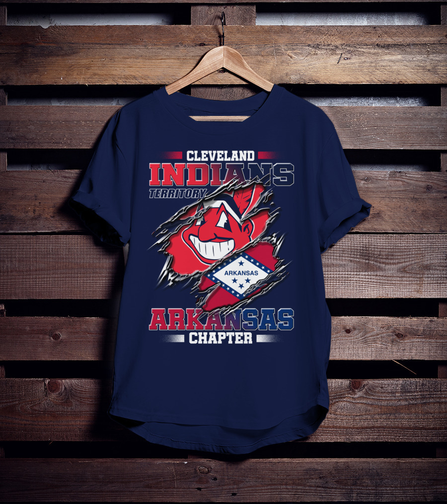Cleveland Indians Territory Arkansas Chapter T-Shirt