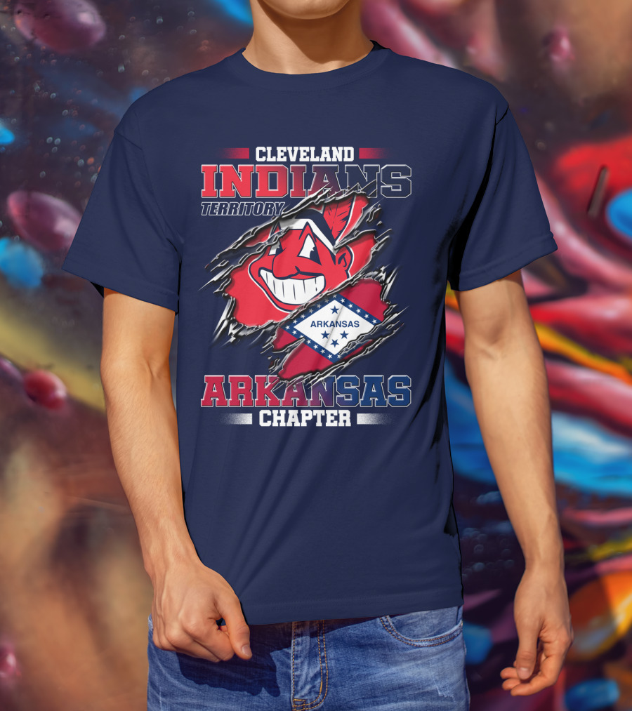 Cleveland Indians Territory Arkansas Chapter T-Shirt