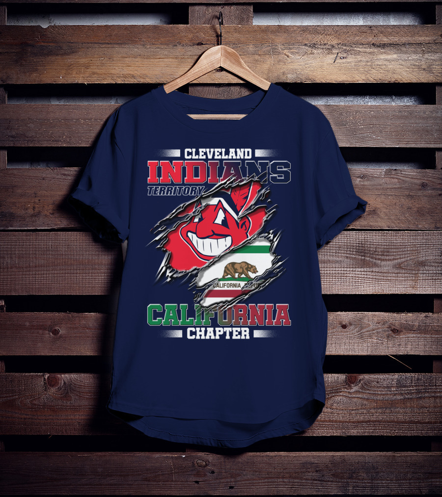 Cleveland Indians Territory California Chapter T-Shirt