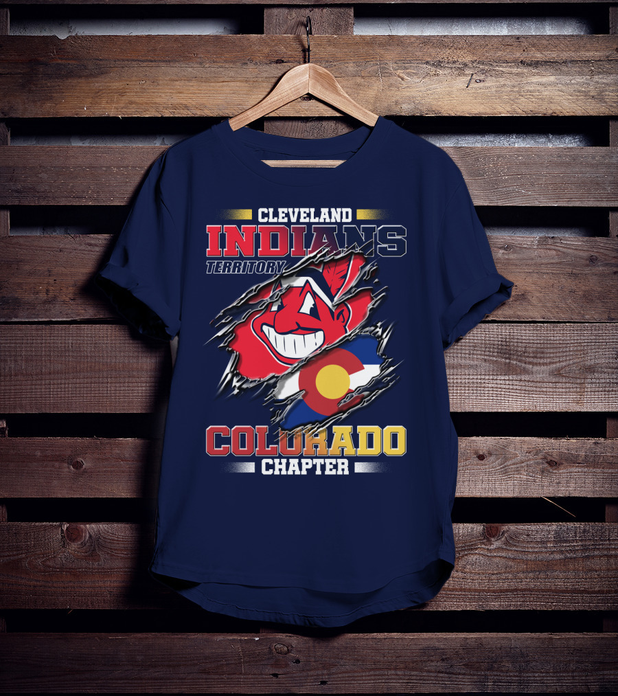 Cleveland Indians Territory Colorado Chapter T-Shirt