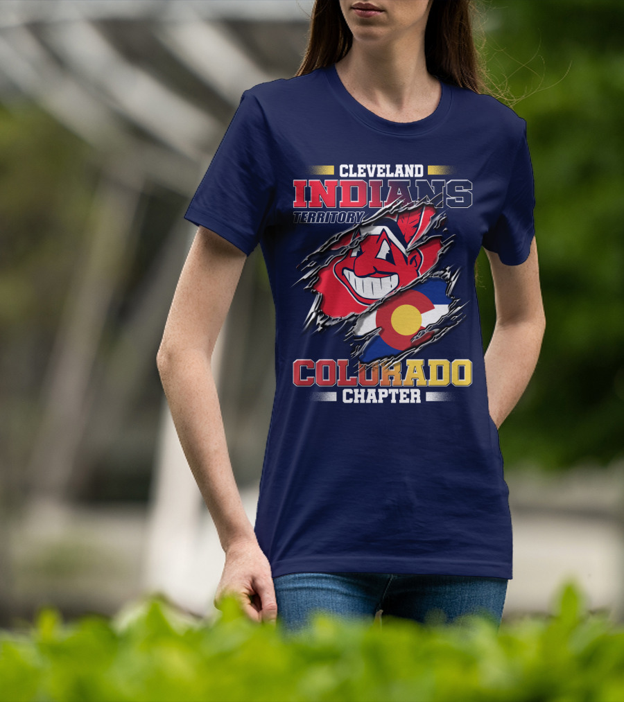 Cleveland Indians Territory Colorado Chapter T-Shirt