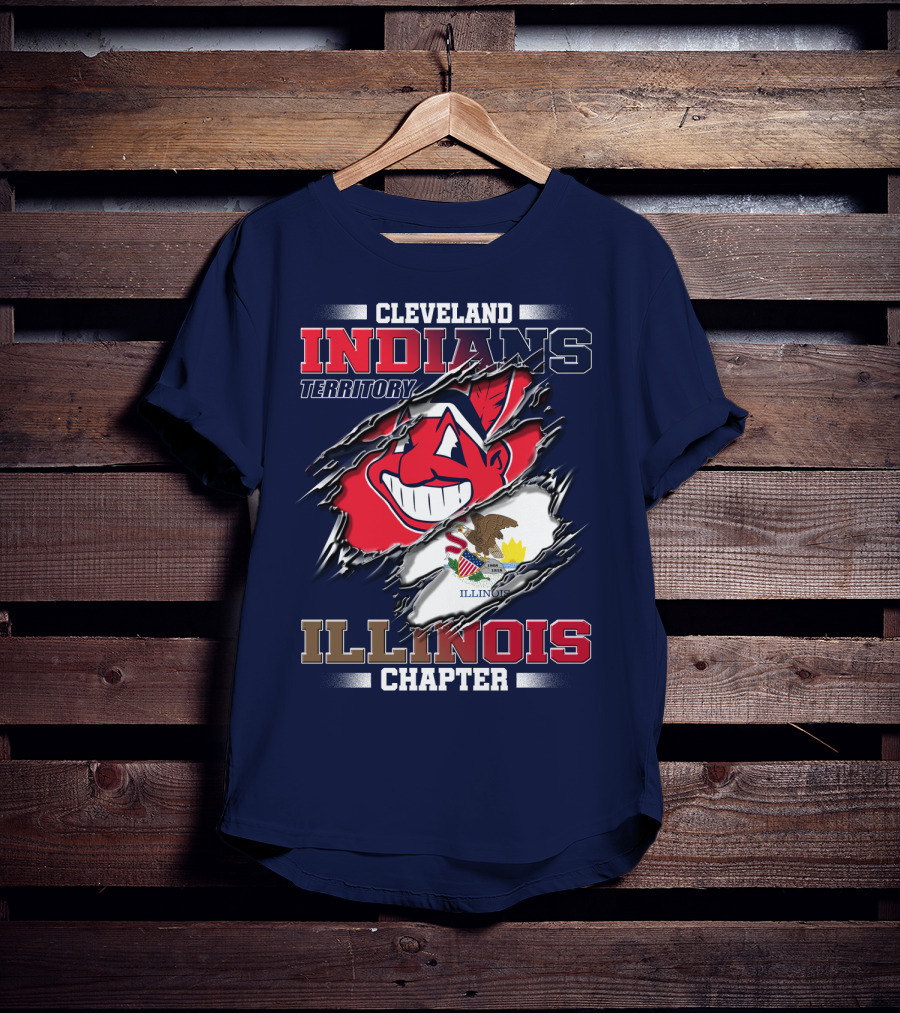 Cleveland Indians Territory Illinois Chapter T-Shirt