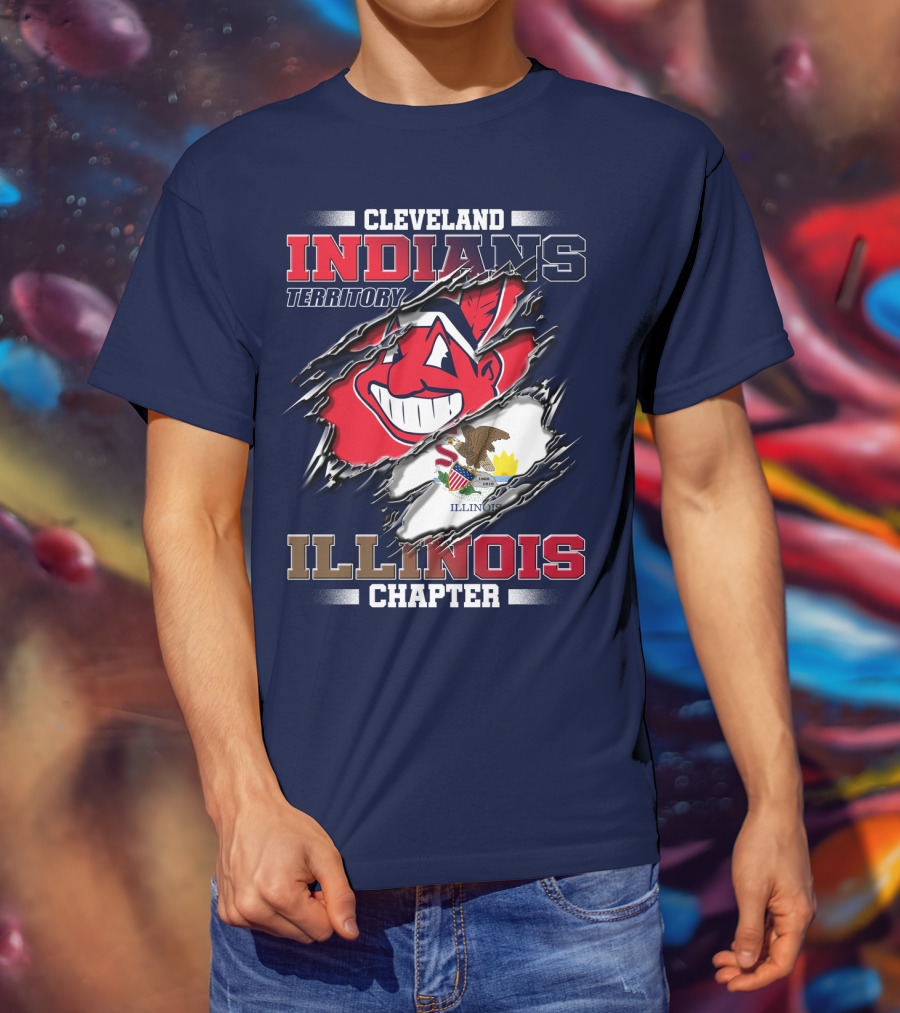 Cleveland Indians Territory Illinois Chapter T-Shirt
