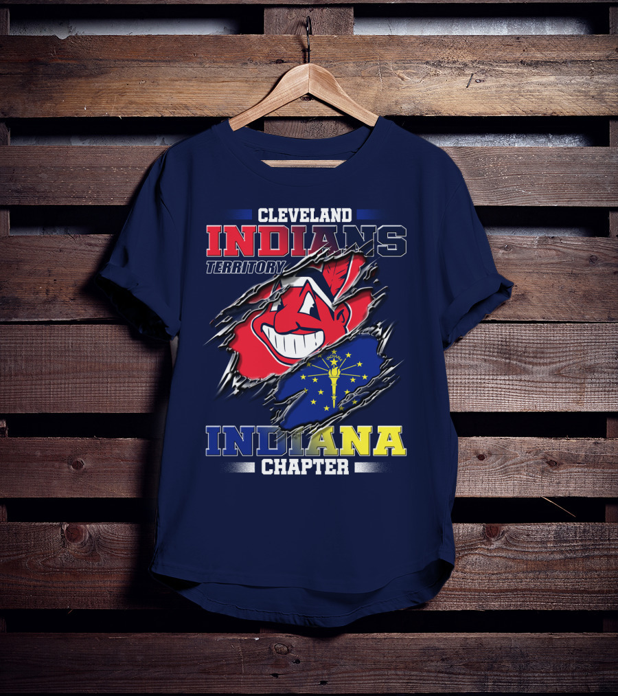 Cleveland Indians Territory Indiana Chapter T-Shirt