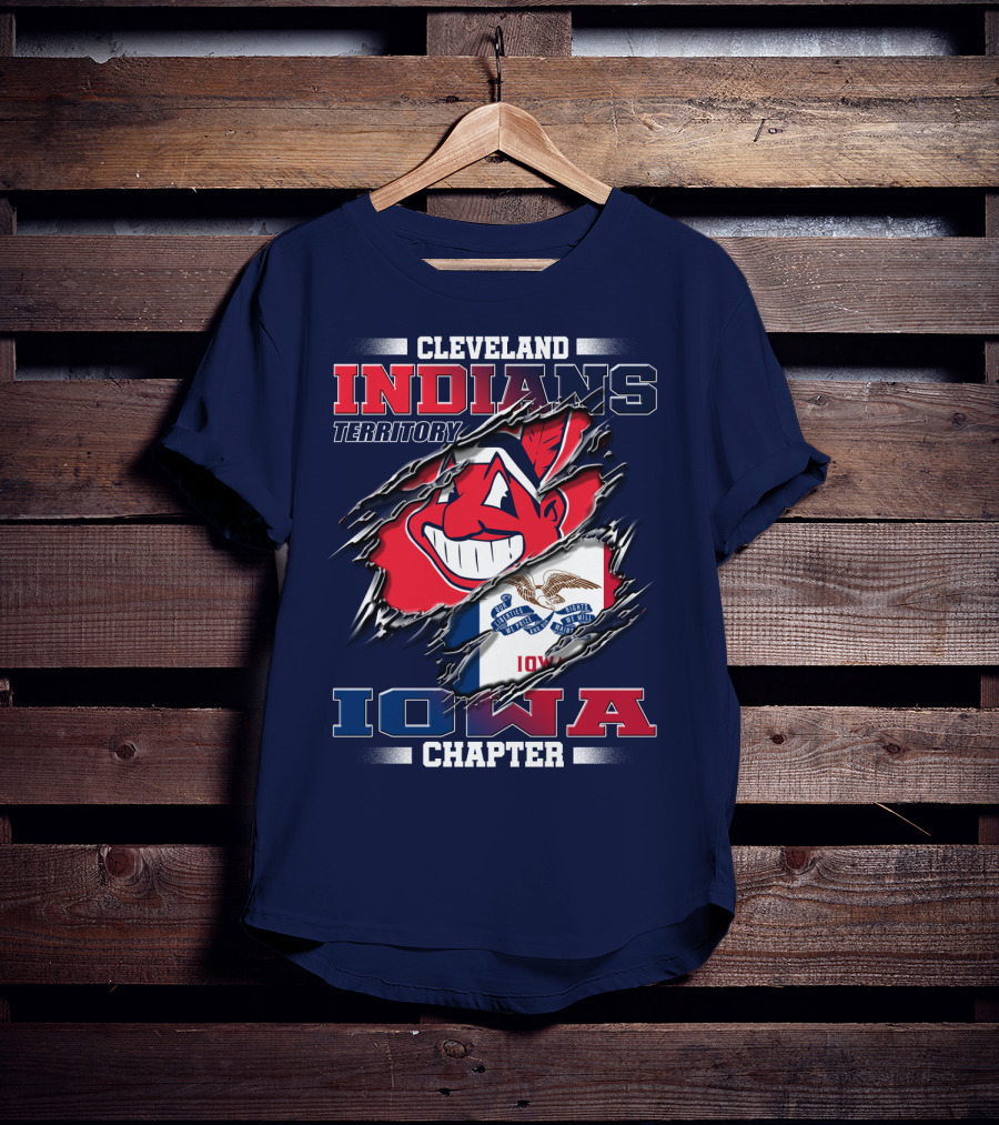 Cleveland Indians Territory Iowa Chapter T-Shirt