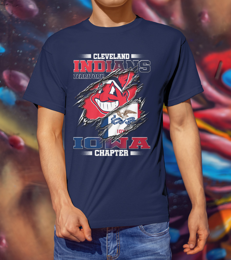 Cleveland Indians Territory Iowa Chapter T-Shirt