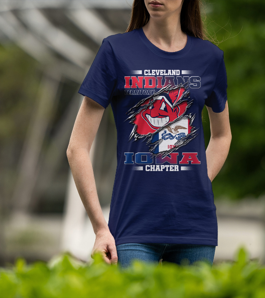 Cleveland Indians Territory Iowa Chapter T-Shirt