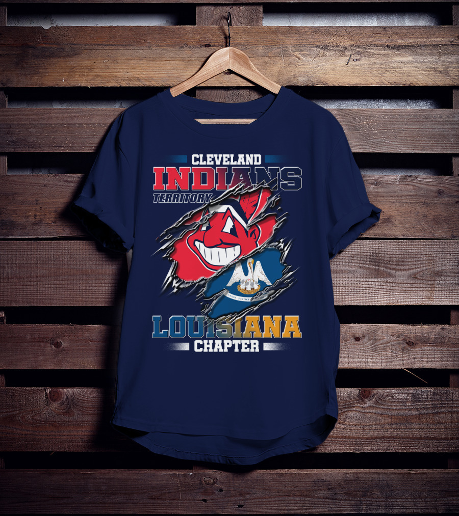 Cleveland Indians Territory Louisiana Chapter T-Shirt