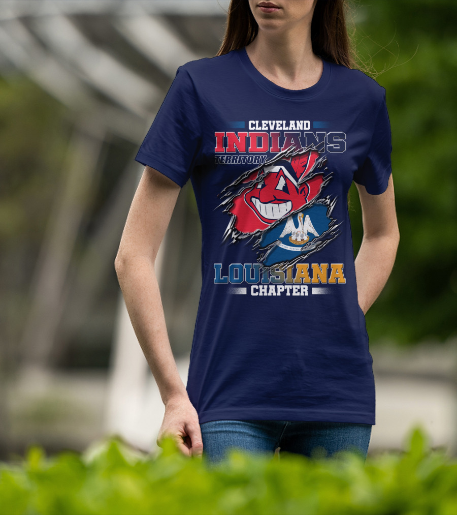 Cleveland Indians Territory Louisiana Chapter T-Shirt