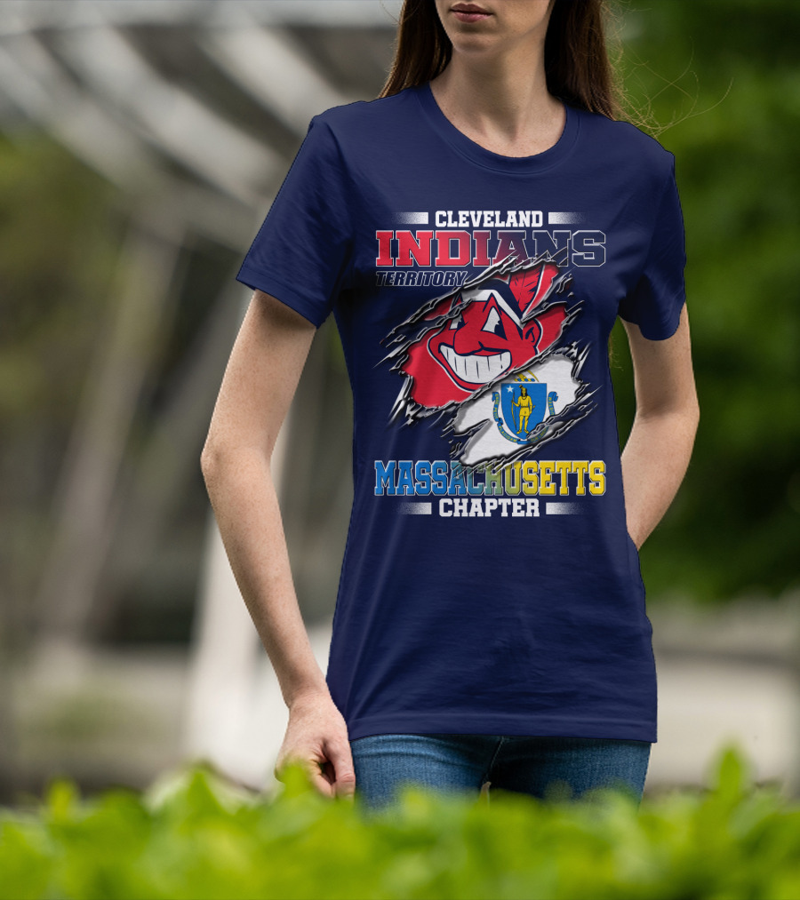 Cleveland Indians Territory Massachusetts Chapter T-Shirt