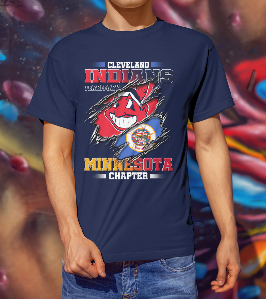 Cleveland Indians Territory Minnesota Chapter T-Shirt