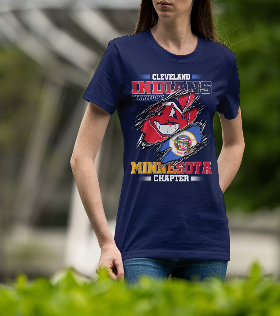 Cleveland Indians Territory Minnesota Chapter T-Shirt