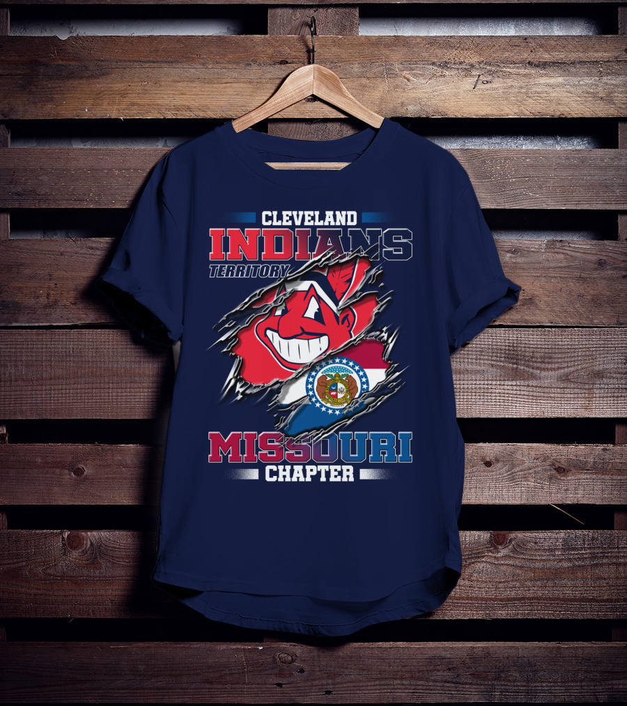 Cleveland Indians Territory Missouri Chapter T-Shirt