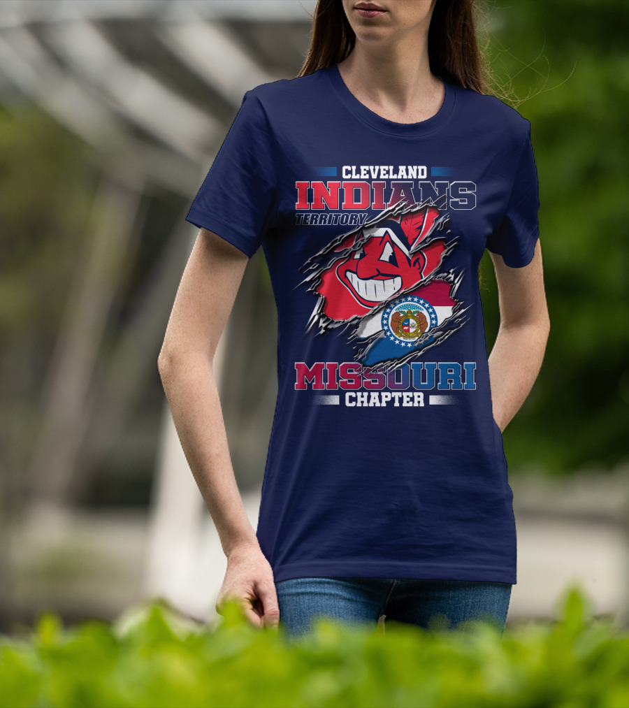Cleveland Indians Territory Missouri Chapter T-Shirt