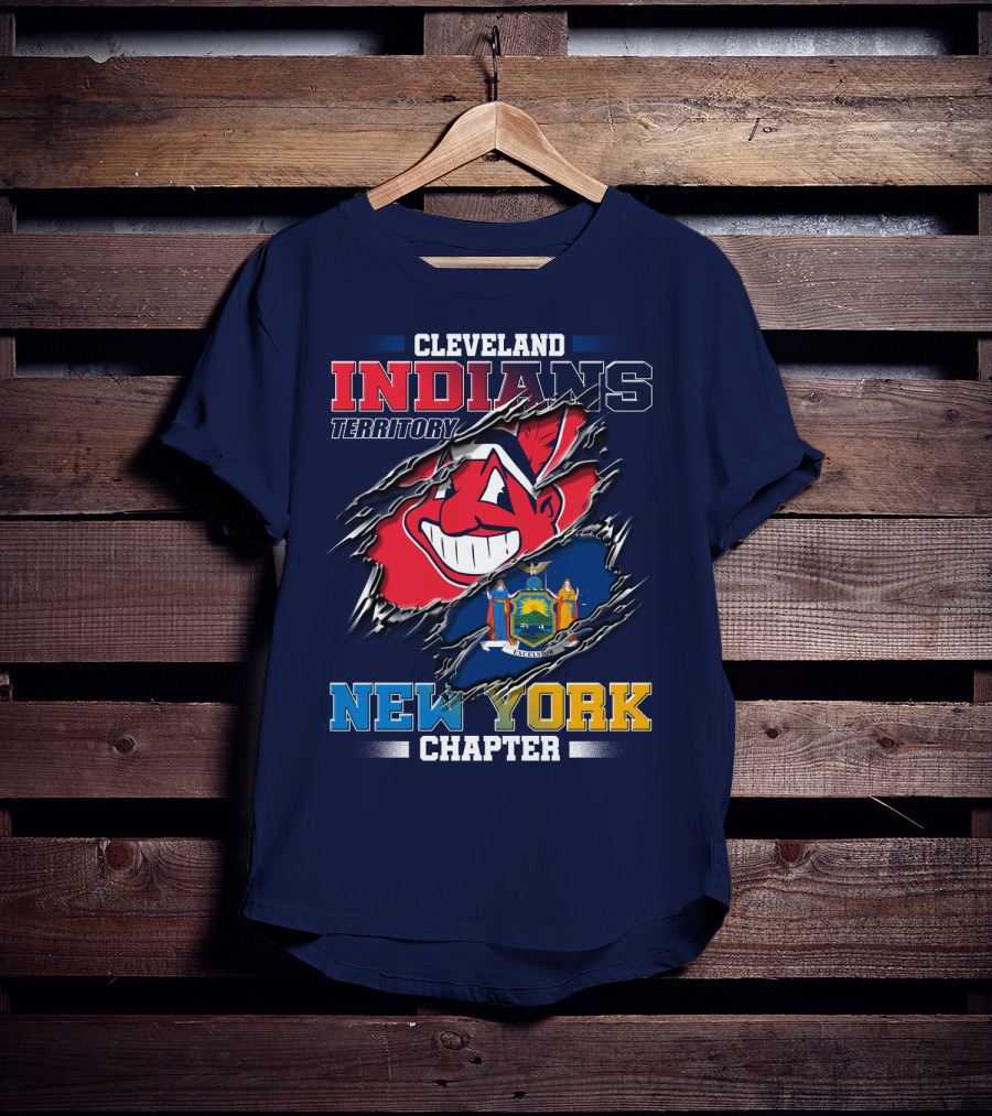 Cleveland Indians Territory New York Chapter T-Shirt