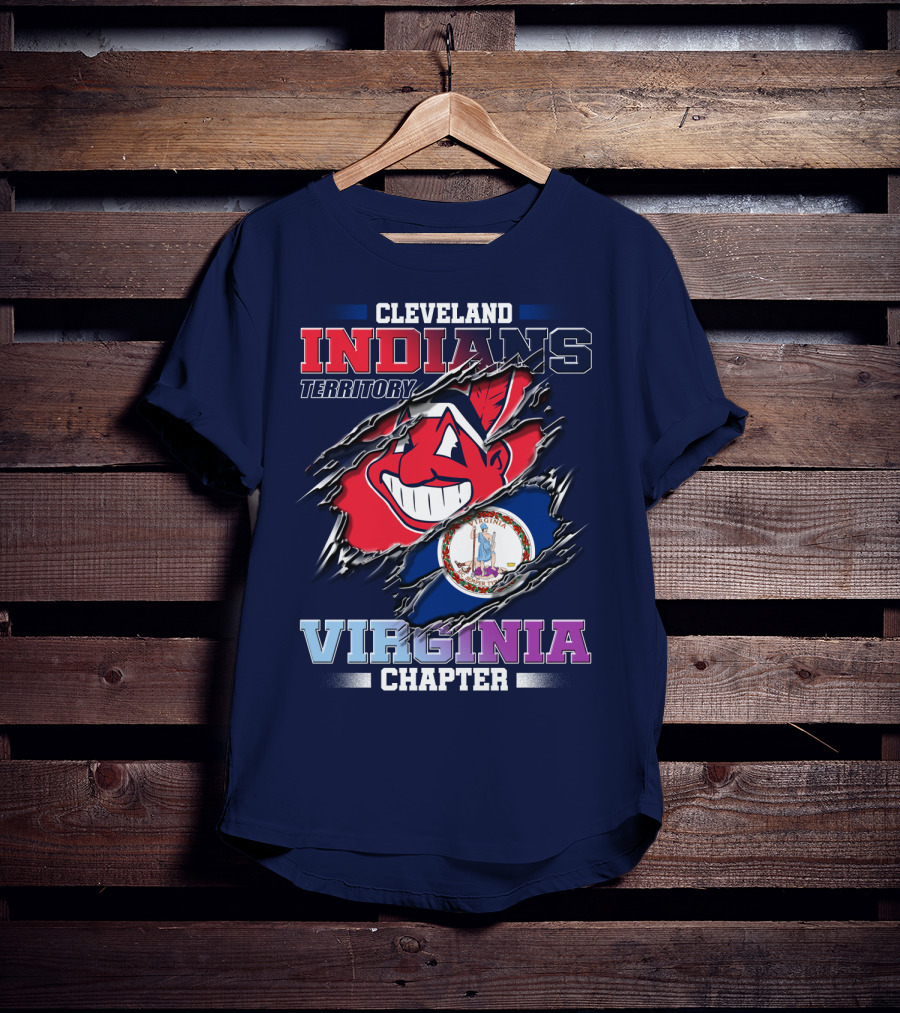 Cleveland Indians Territory Virginia Chapter T-Shirt