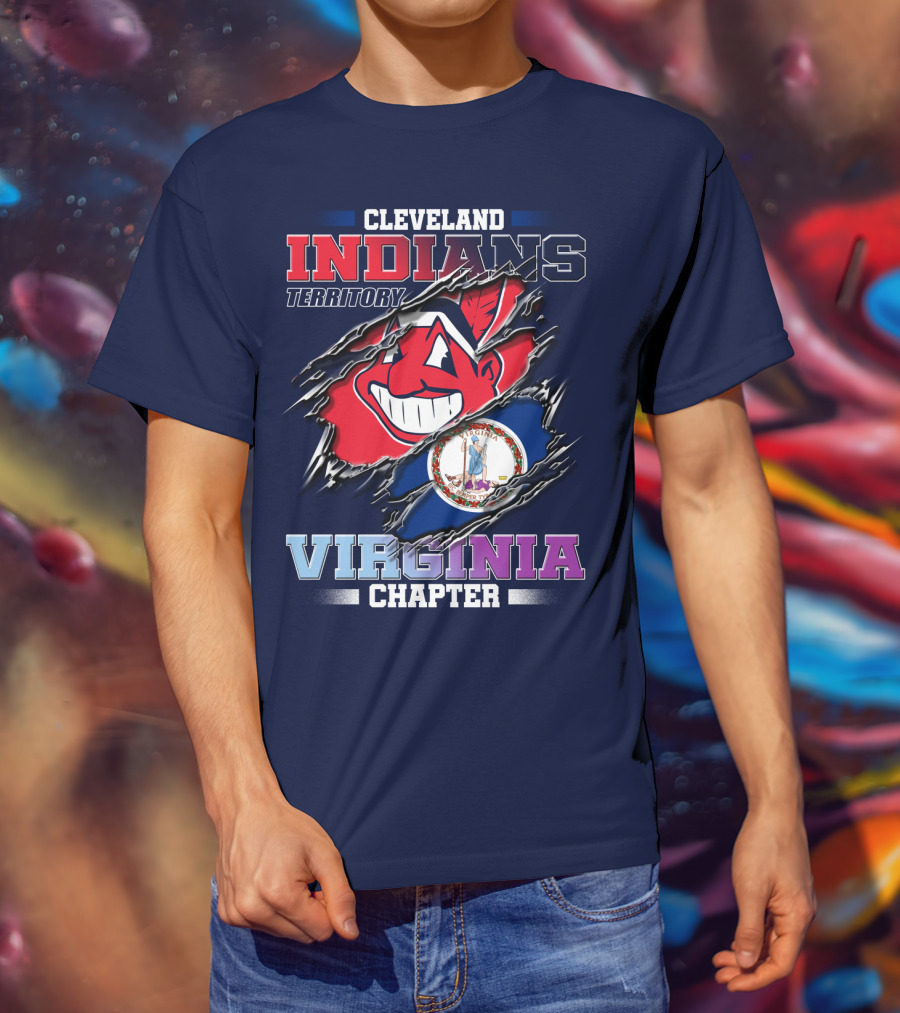 Cleveland Indians Territory Virginia Chapter T-Shirt