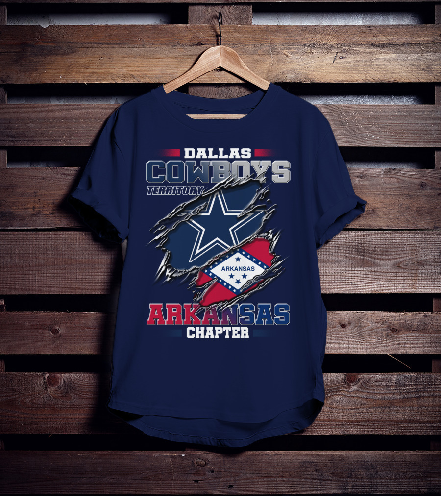 Dallas Cowboys Territory Arkansas Chapter T-Shirt