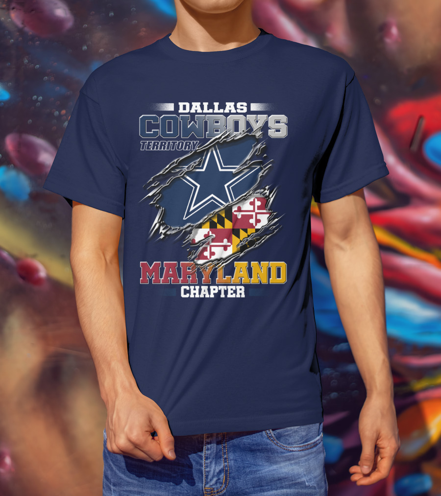 Dallas Cowboys Territory Maryland Chapter T-Shirt