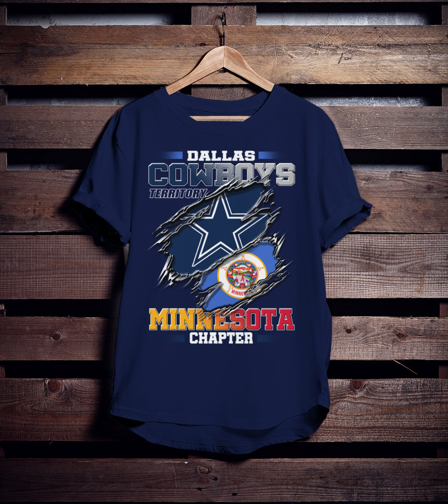 Dallas Cowboys Territory Minnesota Chapter T-Shirt