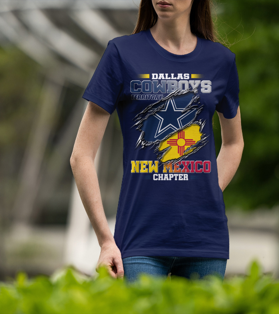 Dallas Cowboys Territory New Mexico Chapter T-Shirt