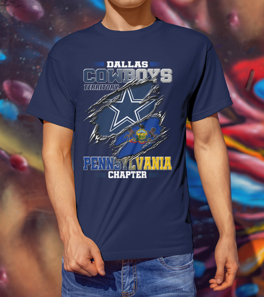 Dallas Cowboys Territory Pennsylvania Chapter T-Shirt