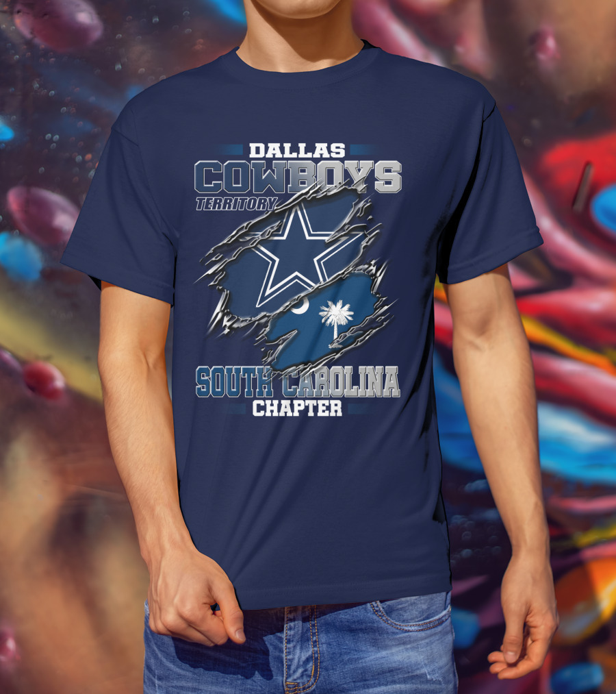 Dallas Cowboys Territory South Carolina Chapter T-Shirt