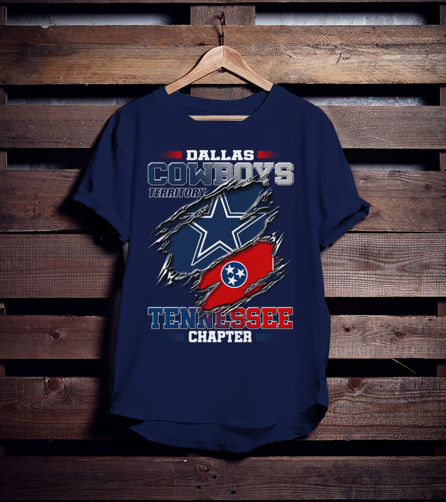 Dallas Cowboys Territory Tennessee Chapter T-Shirt