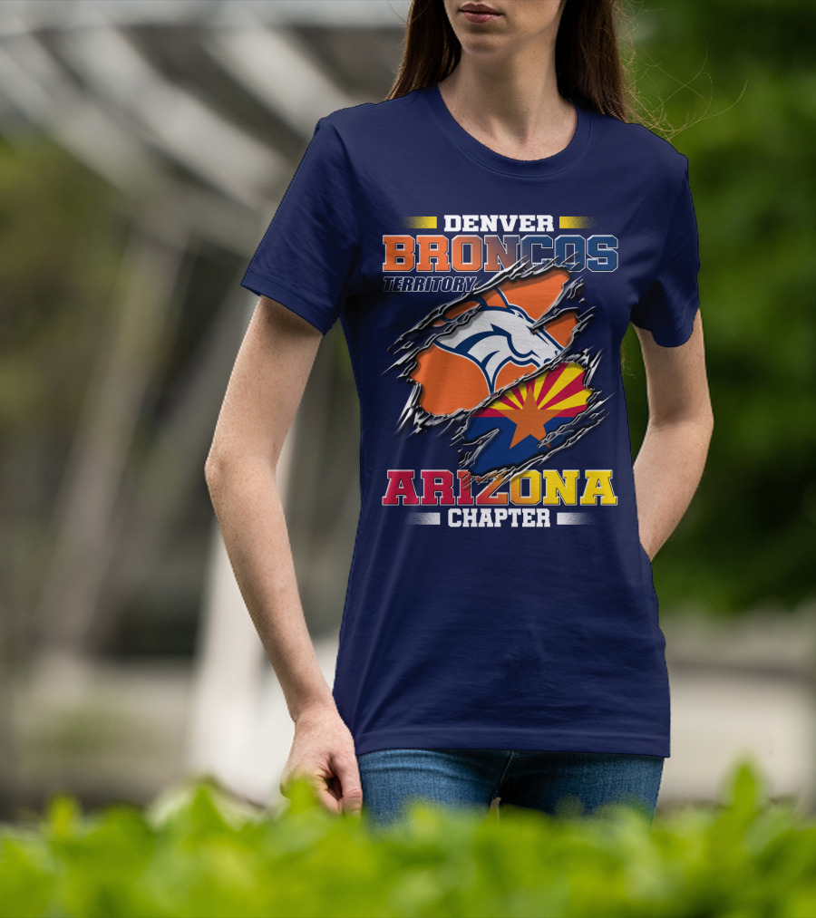 Denver Broncos Territory Arizona Chapter T-Shirt