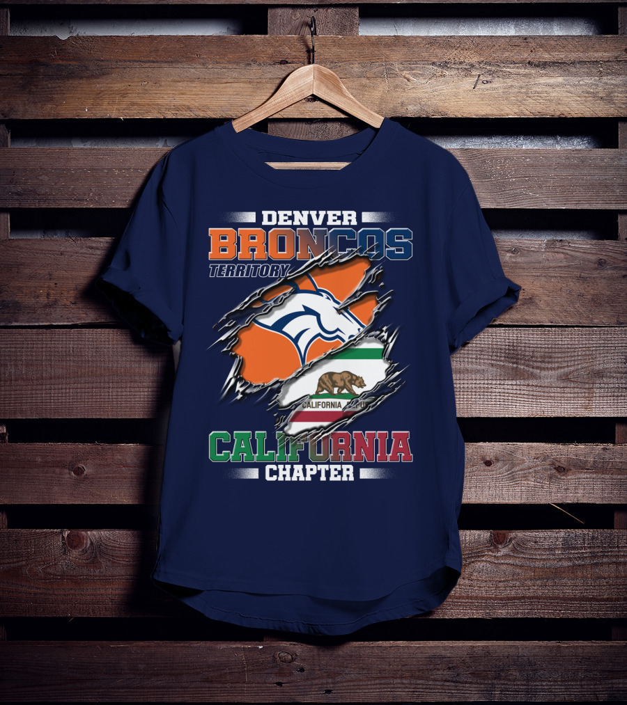 Denver Broncos Territory California Chapter T-Shirt