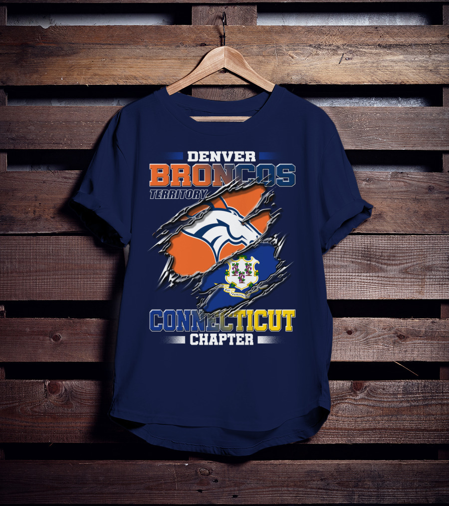 Denver Broncos Territory Connecticut Chapter T-Shirt
