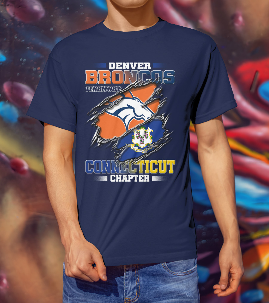 Denver Broncos Territory Connecticut Chapter T-Shirt
