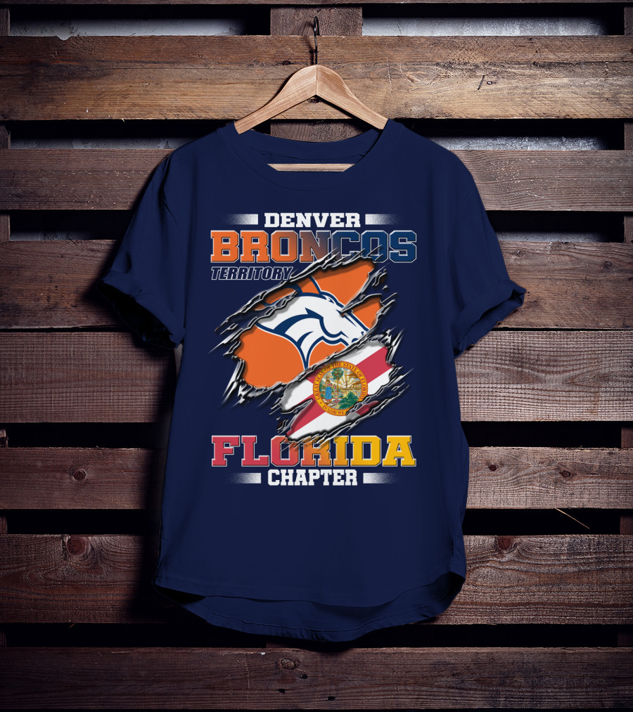 Denver Broncos Territory Florida Chapter T-Shirt