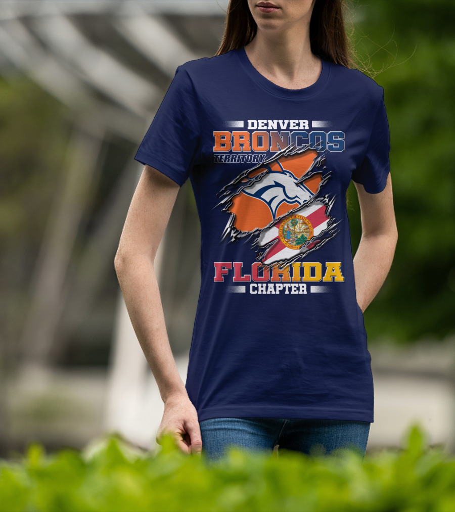 Denver Broncos Territory Florida Chapter T-Shirt