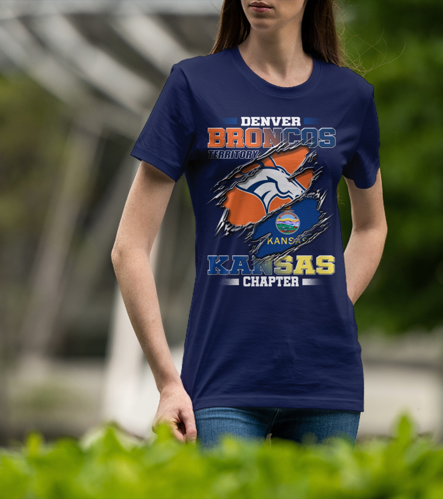 Denver Broncos Territory Kansas Chapter T-Shirt