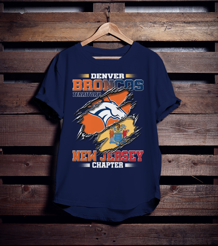 Denver Broncos Territory New Jersey Chapter T-Shirt