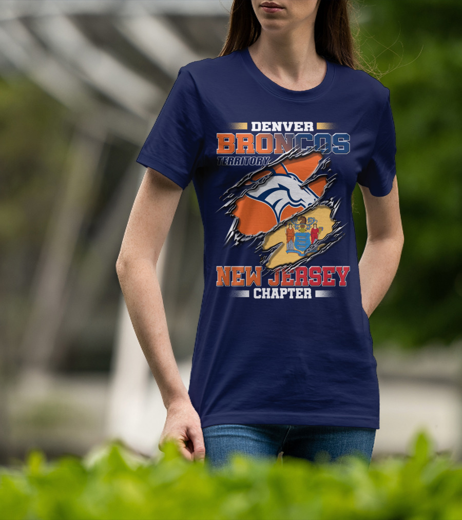 Denver Broncos Territory New Jersey Chapter T-Shirt