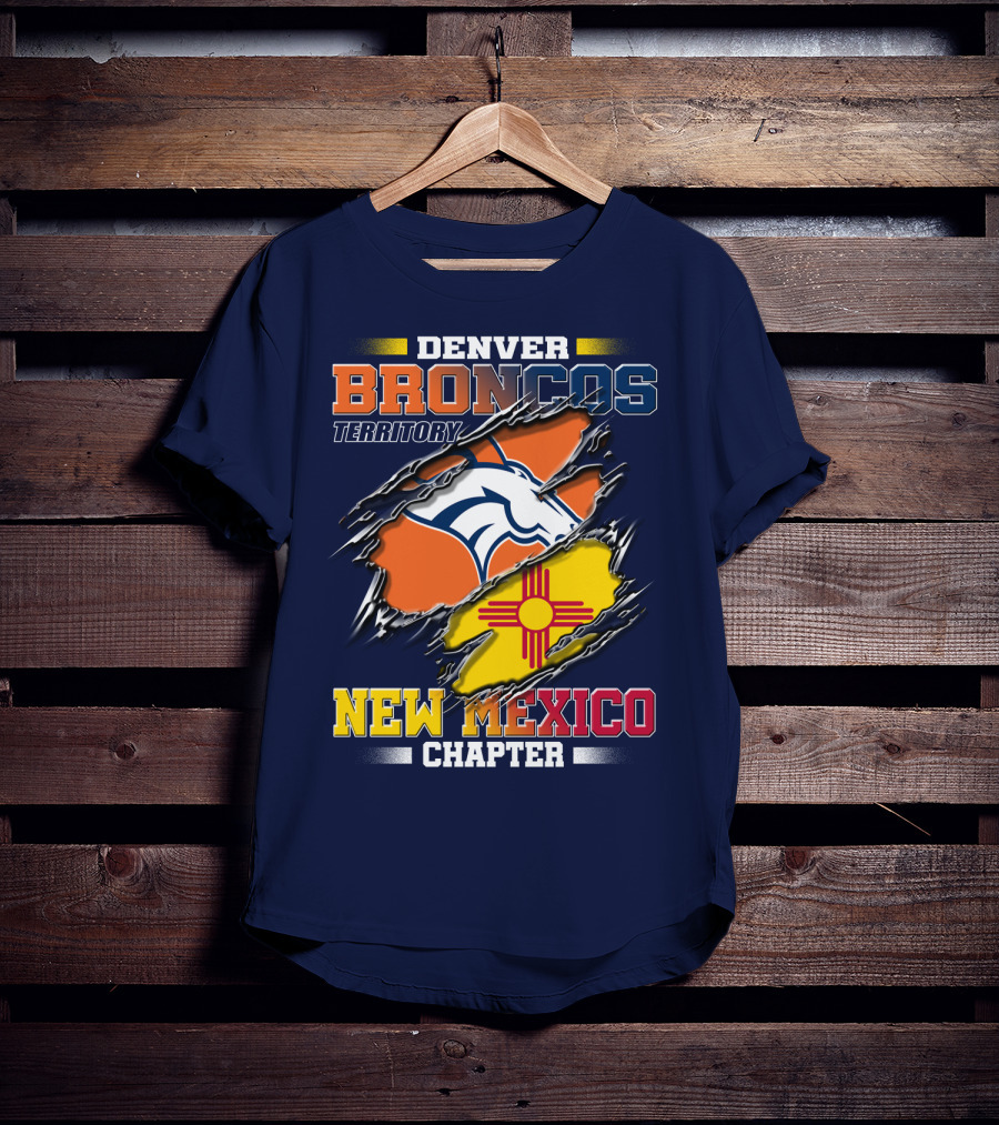 Denver Broncos Territory New Mexico Chapter T-Shirt