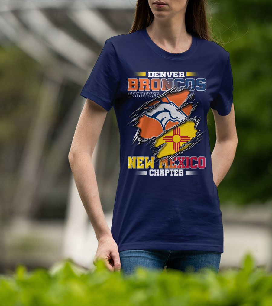 Denver Broncos Territory New Mexico Chapter T-Shirt