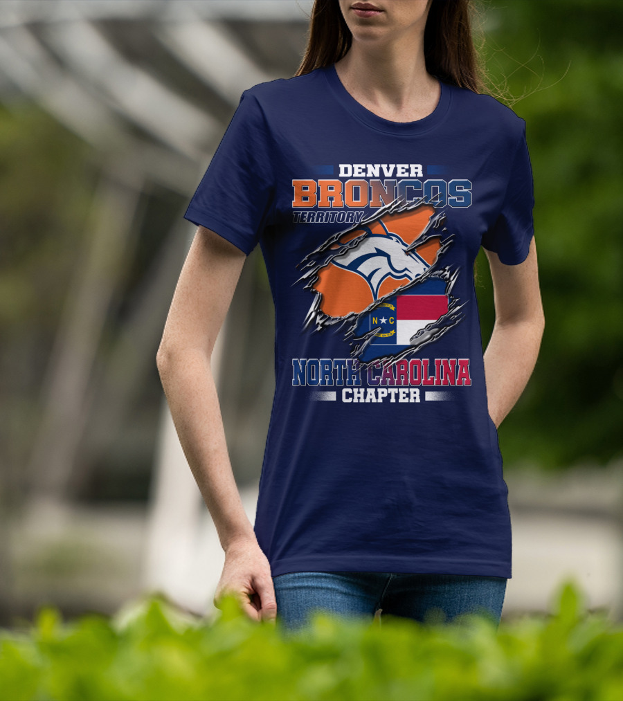 Denver Broncos Territory North Carolina Chapter T-Shirt