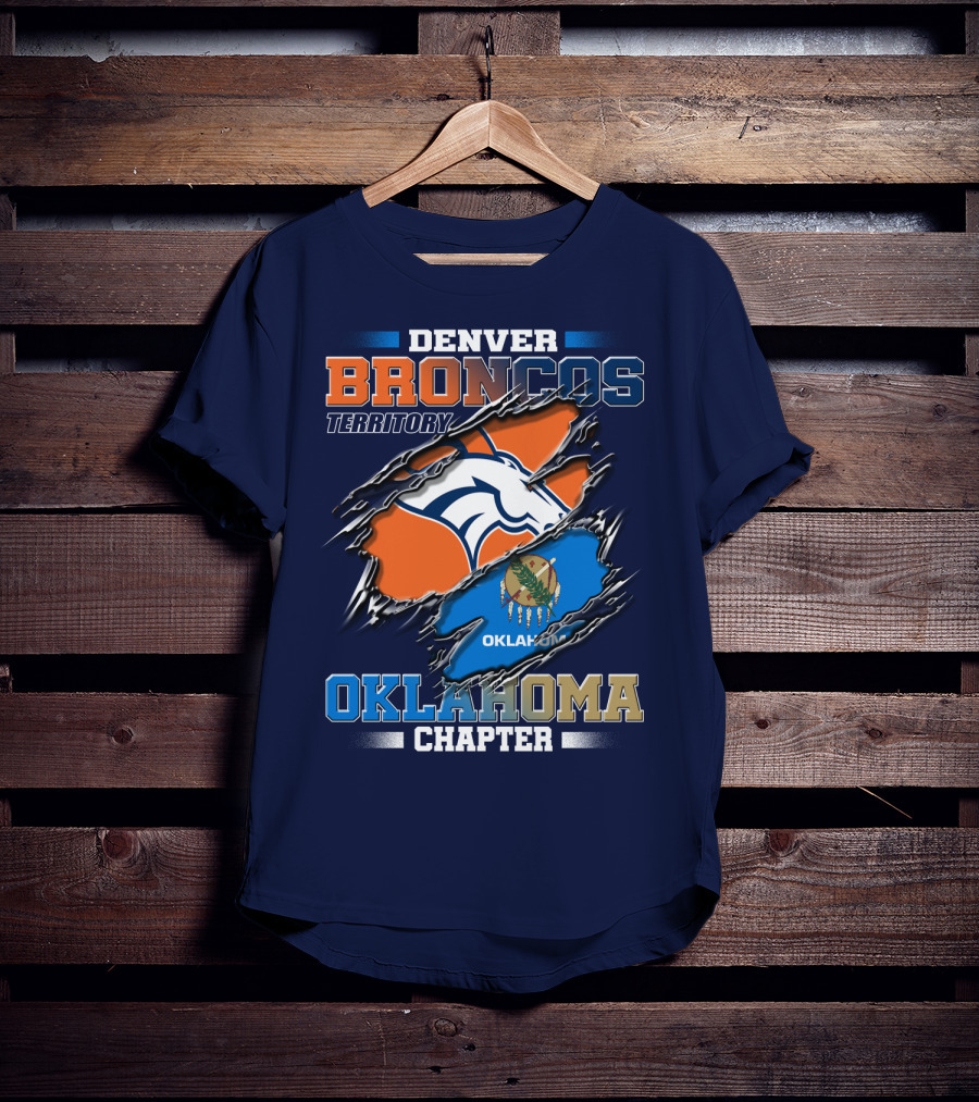 Denver Broncos Territory Oklahoma Chapter T-Shirt