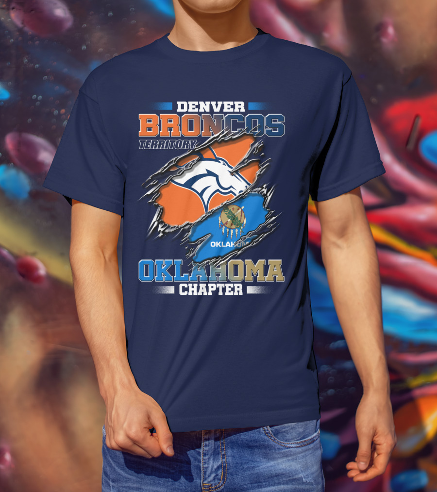 Denver Broncos Territory Oklahoma Chapter T-Shirt
