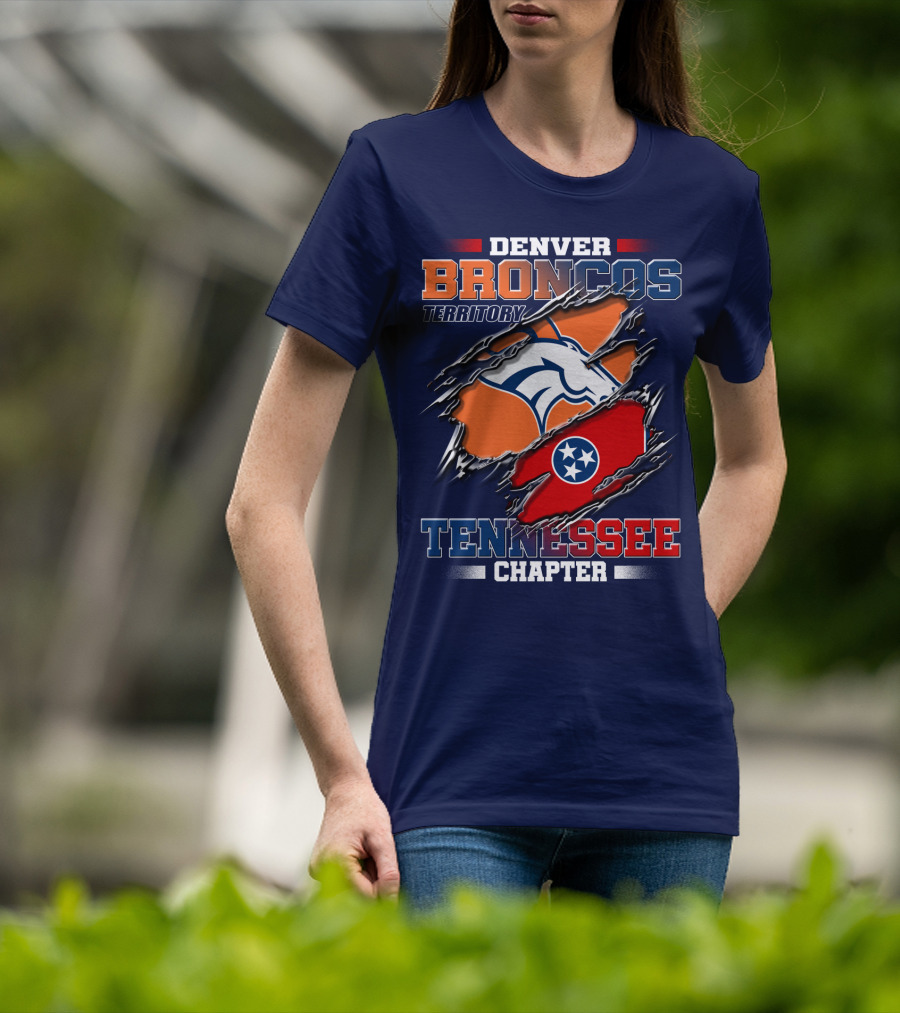 Denver Broncos Territory Tennessee Chapter T-Shirt