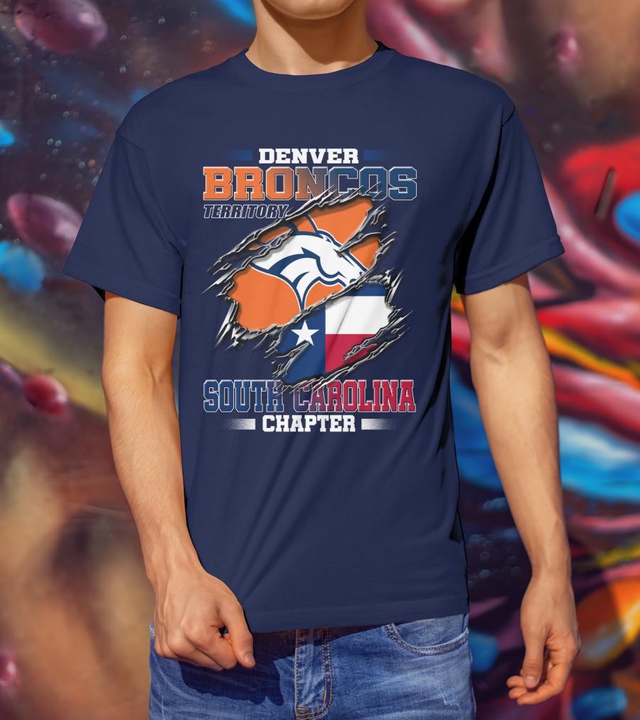 Denver Broncos Territory South Carolina Chapter T-Shirt